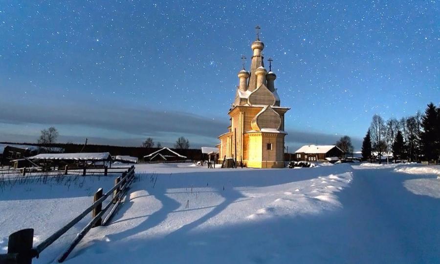 Деревня Кимжа Архангельской области