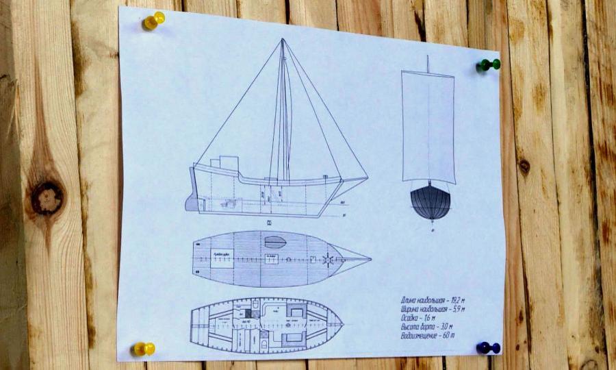 В Архангельске построят деревянное судно «Поморский коч»