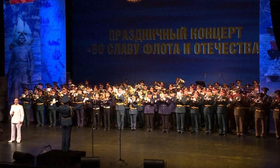 Сегодня вечером в Архангельске торжественно открылся фестиваль духовых оркестров «Дирекцион-Норд»