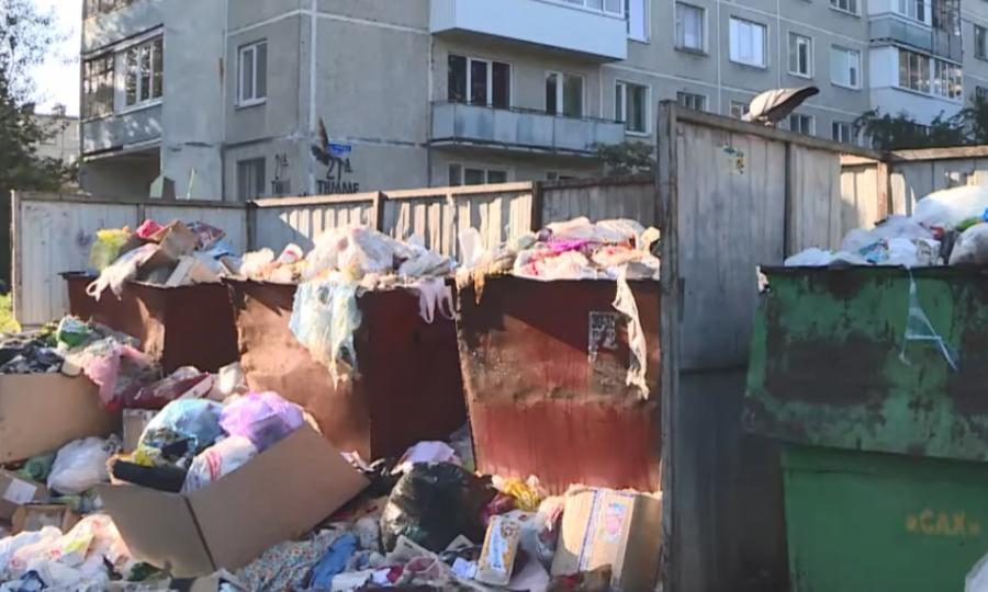 В Архангельске не могут решить, кто займётся обустройством новых контейнерных площадок для мусора